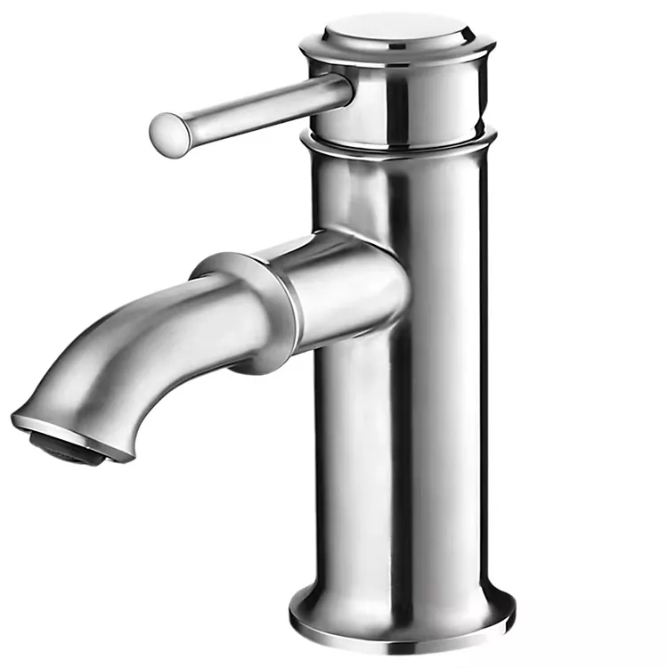 Bamboo-Joint Single-Hole Hot Û Serma Basin Faucet