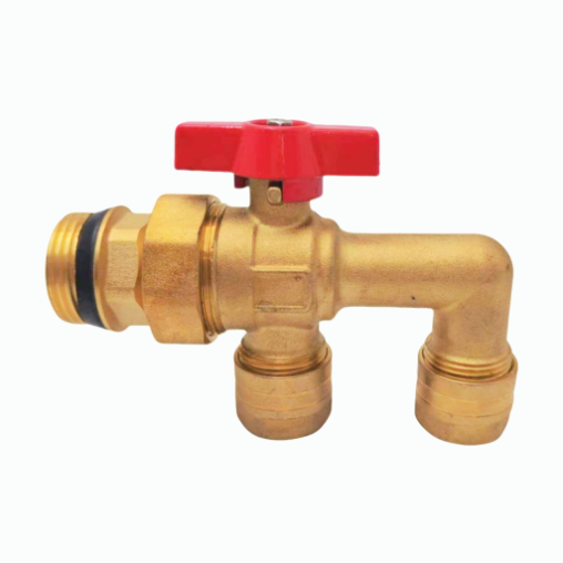 Brass F-type valve ball