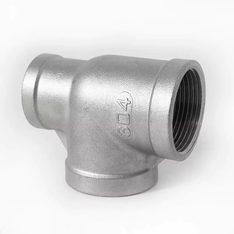 BSP Plumbing Stainless Steel Small Side Tee