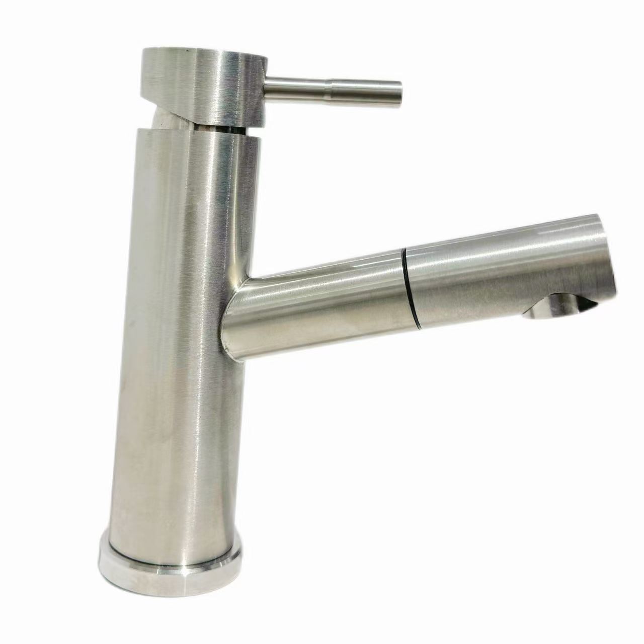 Flexible Pull-Out Hot and Sard Basin Faucet