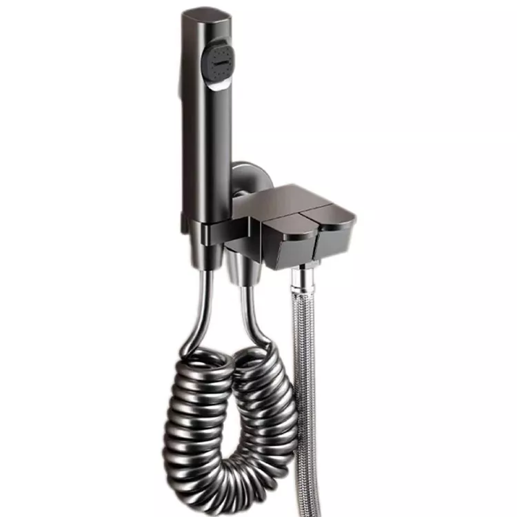 Piano-Style Push-Button Tuwaletê Bidet Sprayer Set