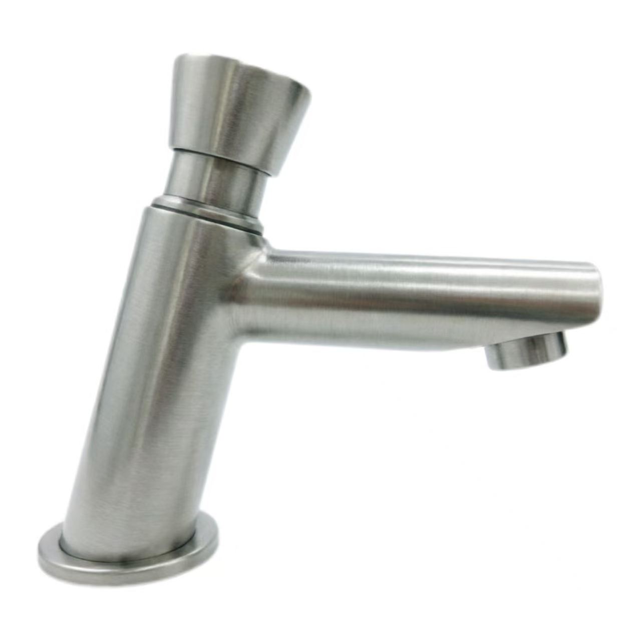 Push-Button Single-Sar Basin Faucet