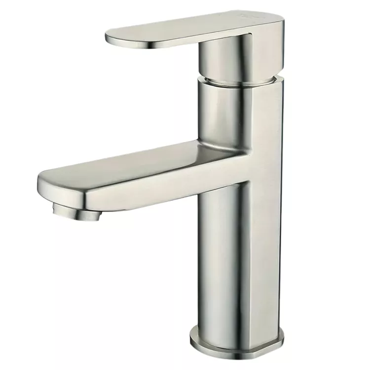 Stûna Çargoşe Round Body Hot Û Sar Basin Faucet