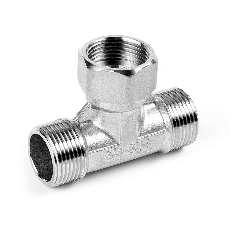 Tee Pipe-Swivel Male-Jin-Jin Stainless Steel Swivel