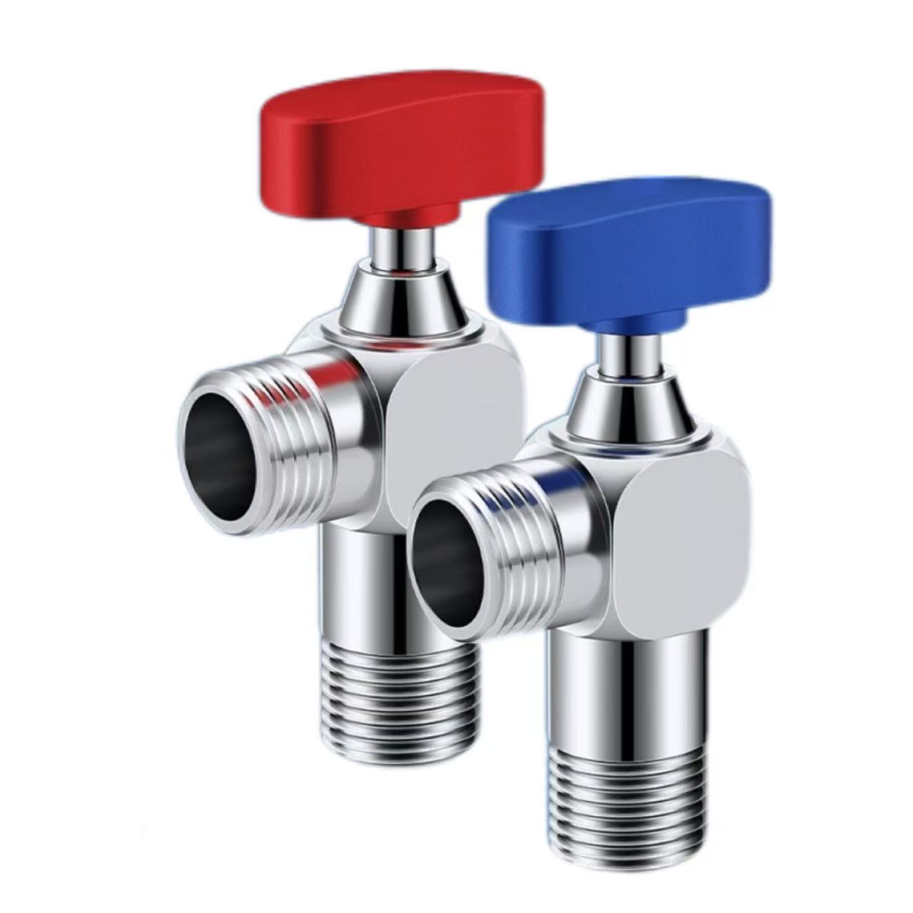 T-Handle Sor Û Şîn Distinguishing Angle Valve