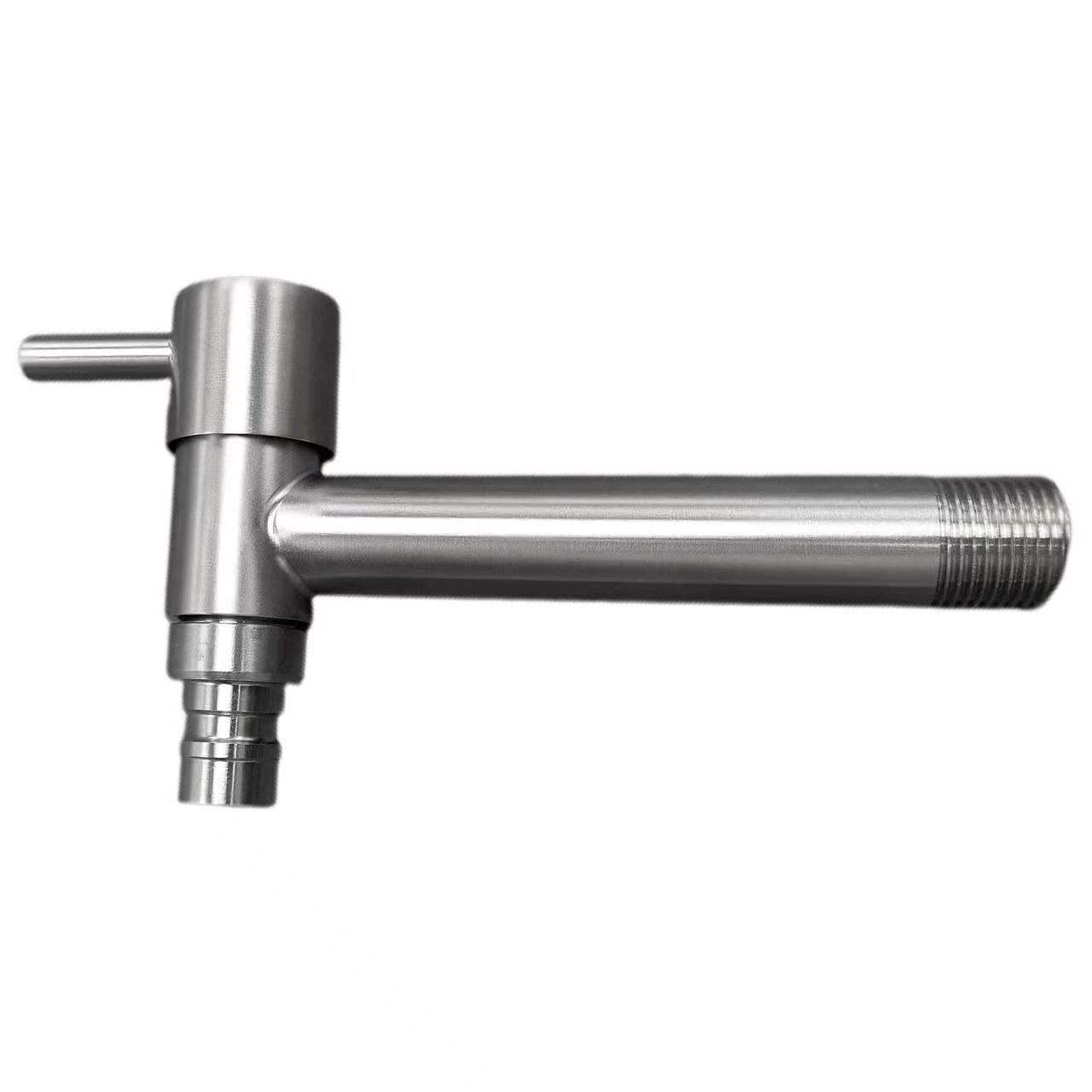 T-Shaped Quick-Open Faucet Stainless Steel