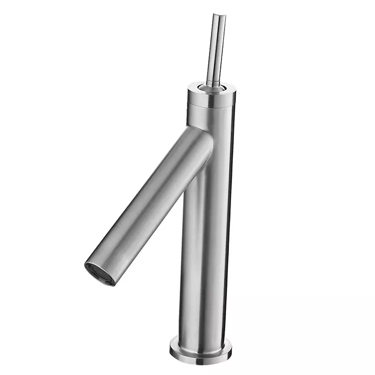 Top Handle Cylindrical Hot Û Sar Basin Faucet